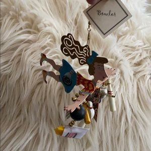 Fanciful Flights hanging metal sculpture - Bowler